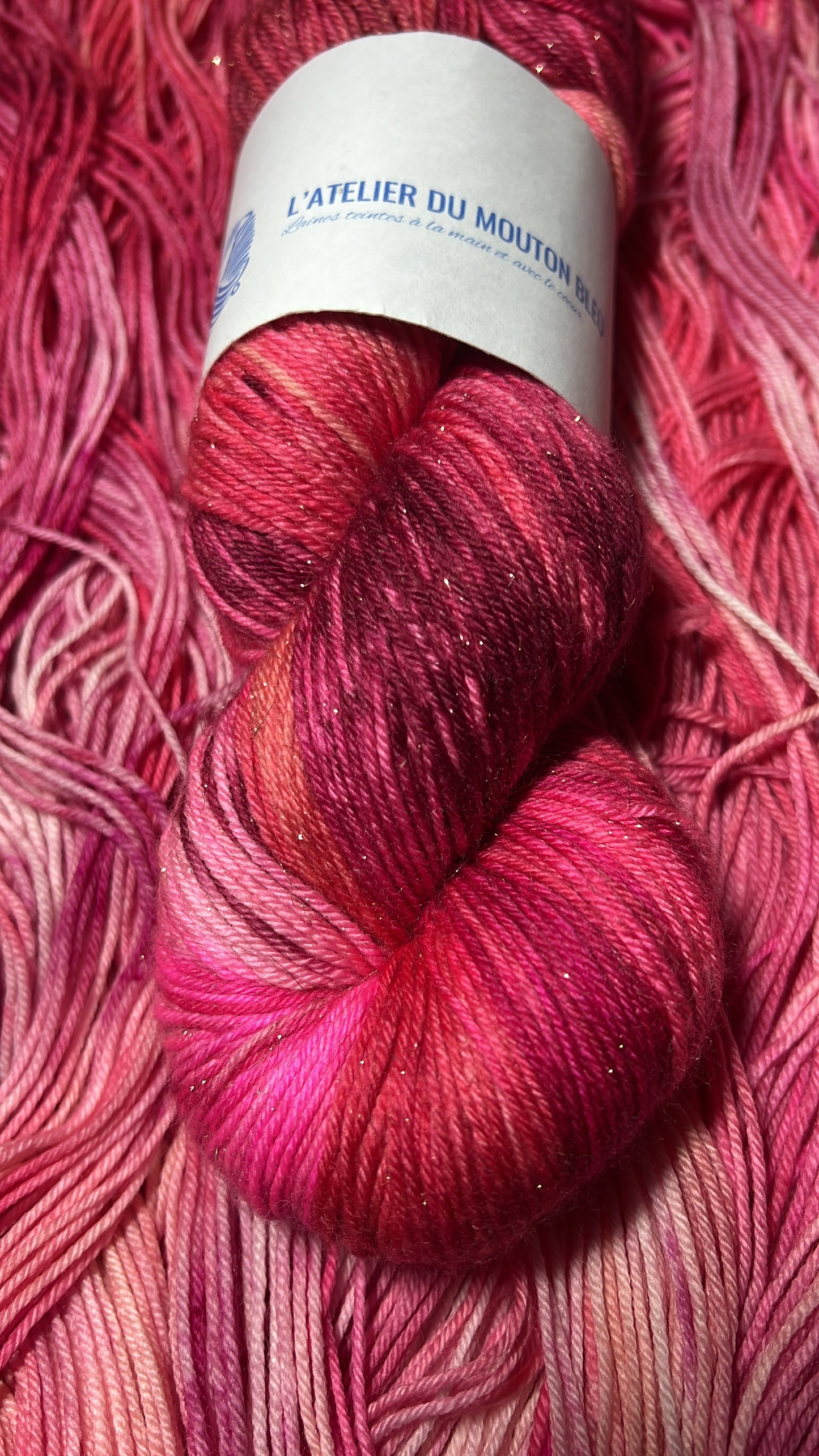 écheveau coloris Eclats de rose