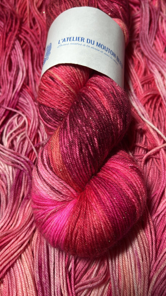 écheveau coloris Eclats de rose